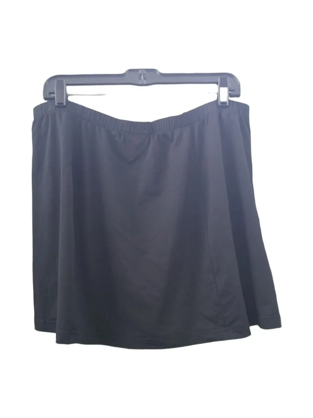 ⭐Lily's of Beverly Hills Vintage Black Swim Cover Up Skirt Size 1X